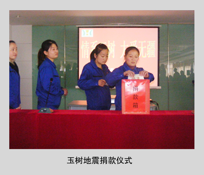 玉樹地震捐款